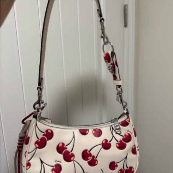 Coach Cherry Terry Shoulder Bag - Picture 4 of 11
